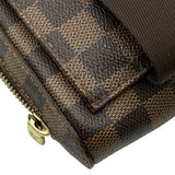 ルイ・ヴィトン LOUIS VUITTON ジェロニモス N51994 ブラウン ダミエ・キャンバス メンズ ショルダーバッグ