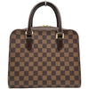 ルイ・ヴィトン LOUIS VUITTON トリアナ N51155 ブラウン ダミエ・エベヌ レディース ハンドバッグ