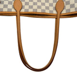 ルイ・ヴィトン LOUIS VUITTON ネヴァーフル MM N51107 ホワイト ダミエ・アズール レディース トートバッグ