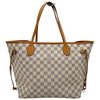ルイ・ヴィトン LOUIS VUITTON ネヴァーフル MM N51107 ホワイト ダミエ・アズール レディース トートバッグ