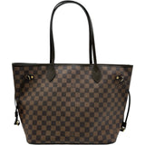 ルイ・ヴィトン LOUIS VUITTON ネヴァーフルMM N51105 ブラウン ダミエ・エベヌ レディース トートバッグ