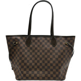 ルイ・ヴィトン LOUIS VUITTON ネヴァーフルMM N51105 ブラウン ダミエ・エベヌ レディース トートバッグ