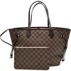 ルイ・ヴィトン LOUIS VUITTON ネヴァーフルMM N41603 ブラウン/ローズバレリーヌ ダミエ レディース トートバッグ