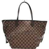 ルイ・ヴィトン LOUIS VUITTON ネヴァーフルMM N41358 ブラウン ダミエ・エベヌ レディース トートバッグ