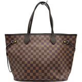 ルイ・ヴィトン LOUIS VUITTON ネヴァーフルMM N41358 ブラウン ダミエ・エベヌ レディース トートバッグ