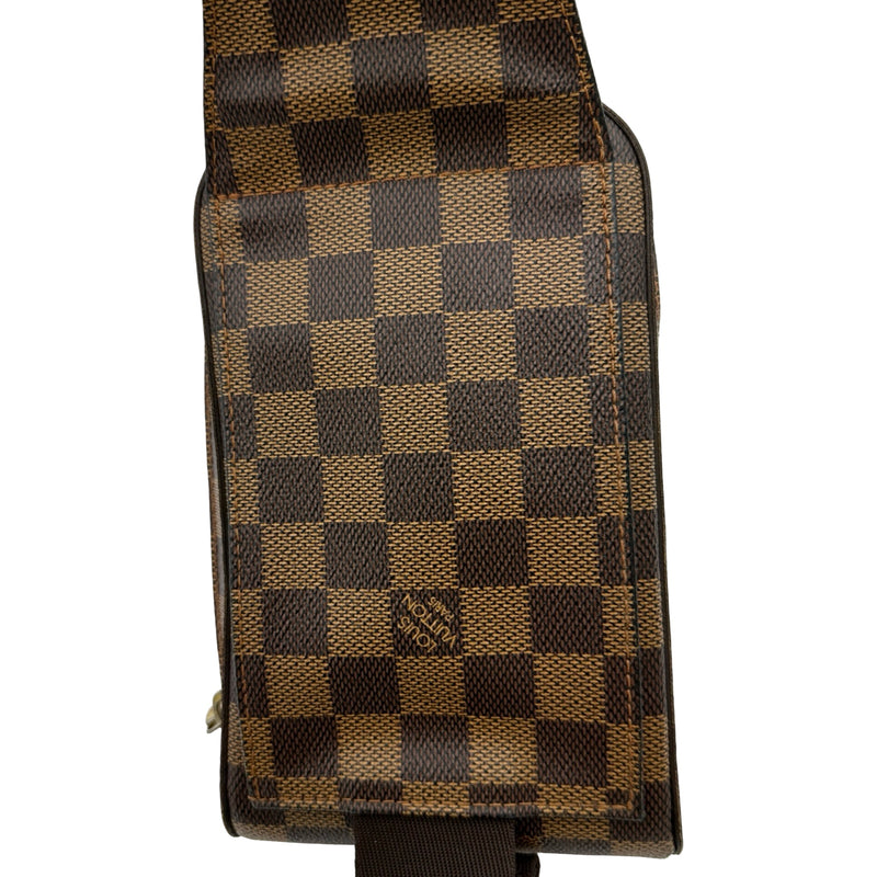 ルイ・ヴィトン LOUIS VUITTON ジェロニモス N51994 ブラウン ダミエ