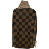 ルイ・ヴィトン LOUIS VUITTON ジェロニモス N51994 ブラウン ダミエ・エベヌ メンズ ウエストバッグ