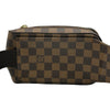 ルイ・ヴィトン LOUIS VUITTON ジェロニモス N51994 ブラウン ダミエ・エベヌ メンズ ウエストバッグ
