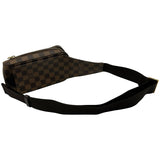 ルイ・ヴィトン LOUIS VUITTON ジェロニモス N51994 ブラウン ダミエ・エベヌ メンズ ウエストバッグ