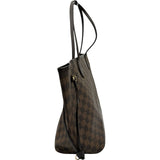 ルイ・ヴィトン LOUIS VUITTON ネヴァーフルMM N51105 ブラウン ダミエ レディース ショルダーバッグ