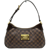ルイ・ヴィトン LOUIS VUITTON テムズ PM N48180 ブラウン ダミエ・エベヌ レディース ハンドバッグ
