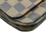 ルイ・ヴィトン LOUIS VUITTON ホクストンPM N41257 ブラウン ダミエ・エベヌ レディース ショルダーバッグ