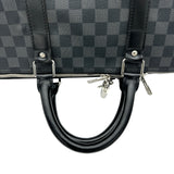 ルイ・ヴィトン LOUIS VUITTON キーポル・バンドリエール55 N41413 ブラック ダミエ/グラフィット ユニセックス ボストンバッグ