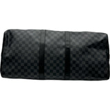 ルイ・ヴィトン LOUIS VUITTON キーポル・バンドリエール55 N41413 ブラック ダミエ/グラフィット ユニセックス ボストンバッグ