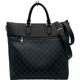 ルイ・ヴィトン LOUIS VUITTON ニューポート・トート N41588 ブラック ダミエ・コバルト メンズ トートバッグ