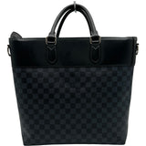 ルイ・ヴィトン LOUIS VUITTON ニューポート・トート N41588 ブラック ダミエ・コバルト メンズ トートバッグ