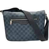 ルイ・ヴィトン LOUIS VUITTON マッチポイントメッセンジャー N40010 ネイビー ダミエ・コバルト メンズ メッセンジャーバッグ