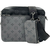 ルイ・ヴィトン LOUIS VUITTON トリオ・メッセンジャー M69443 ブラック モノグラム・エクリプス・リバース メンズ ショルダーバッグ