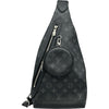 ルイ・ヴィトン LOUIS VUITTON デュオスリングバッグ M30936 ブラック タイガラマ メンズ ボディバッグ