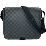 ルイ・ヴィトン LOUIS VUITTON ディストリクトMM N41272 ブラック ダミエ/グラフィット レディース ショルダーバッグ