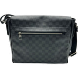 ルイ・ヴィトン LOUIS VUITTON ディストリクトMM N41272 ブラック ダミエ/グラフィット レディース ショルダーバッグ
