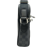 ルイ・ヴィトン LOUIS VUITTON デイトンPM N41408 ブラック ダミエ・グラフィット メンズ ショルダーバッグ