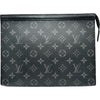 ルイ・ヴィトン LOUIS VUITTON ポシェット・ヴォワヤージュMM M61692 ブラック モノグラム・エクリプス メンズ セカンドバッグ