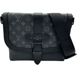 ルイ・ヴィトン LOUIS VUITTON ソミュール・メッセンジャー M45911 ブラック モノグラム/エクリプス メンズ ショルダーバッグ