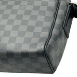 ルイ・ヴィトン LOUIS VUITTON デイトンMM N41409 ブラック ダミエ・グラフィット メンズ ショルダーバッグ