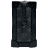 ルイ・ヴィトン LOUIS VUITTON ソフトトランク M44730 ブラック モノグラム・エクリプス メンズ ショルダーバッグ