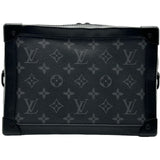 ルイ・ヴィトン LOUIS VUITTON ソフトトランク M44730 ブラック モノグラム・エクリプス メンズ ショルダーバッグ