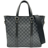 ルイ・ヴィトン LOUIS VUITTON タダオ N51192 ブラック ダミエ・グラフィット メンズ ハンドバッグ
