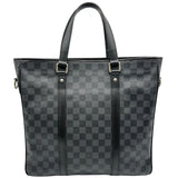 ルイ・ヴィトン LOUIS VUITTON タダオ N51192 ブラック ダミエ・グラフィット メンズ ハンドバッグ