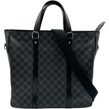 ルイ・ヴィトン LOUIS VUITTON タダオ N51192 ブラック ダミエ・グラフィット メンズ ショルダーバッグ