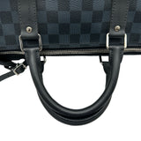 ルイ・ヴィトン LOUIS VUITTON キーポル・バンドリエール55 N41356 ブルー ダミエ/コバルト レディース ボストンバッグ