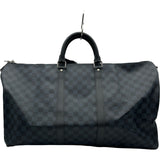 ルイ・ヴィトン LOUIS VUITTON キーポル・バンドリエール55 N41356 ブルー ダミエ/コバルト レディース ボストンバッグ