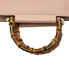 グッチ GUCCI バンブーニムフェアバッグ 453767 ピンク レザー レディース ハンドバッグ