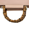 グッチ GUCCI バンブーニムフェアバッグ 453767 ピンク レザー レディース ハンドバッグ