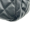 シャネル CHANEL スモールホーボーバッグ AS3710 ブラック ゴールド金具 キャビアスキン レディース ショルダーバッグ