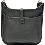 エルメス HERMES エヴリン3 PM W刻印 ブラック シルバー金具 トリヨンクレマンス レディース ショルダーバッグ