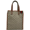 グッチ GUCCI シェリーライントート 211135 ブラウン GGスプリーム レディース トートバッグ