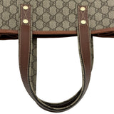 グッチ GUCCI シェリーライントート 211135 ブラウン GGスプリーム レディース トートバッグ