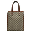 グッチ GUCCI シェリーライントート 211135 ブラウン GGスプリーム レディース トートバッグ