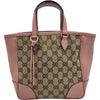 グッチ GUCCI 2WAYハンドバッグ 449241 ピンク/ベージュ GGキャンバス レディース ショルダーバッグ