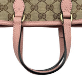 グッチ GUCCI 2WAYハンドバッグ 449241 ピンク/ベージュ GGキャンバス レディース ショルダーバッグ