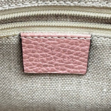 グッチ GUCCI 2WAYハンドバッグ 449241 ピンク/ベージュ GGキャンバス レディース ショルダーバッグ