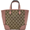 グッチ GUCCI 2WAYハンドバッグ 449241 ピンク/ベージュ GGキャンバス レディース ショルダーバッグ