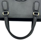 グッチ GUCCI ソーホー 2WAYハンドバッグ 607722 ブラック レザー レディース ハンドバッグ