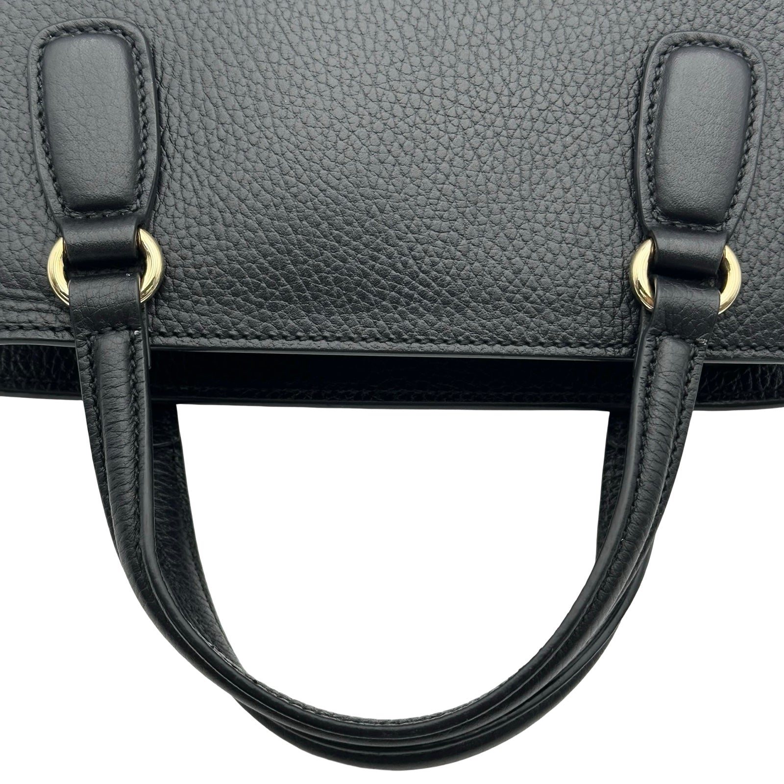 グッチ GUCCI ソーホー 2WAYハンドバッグ 607722 ブラック レザー