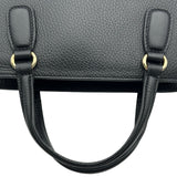 グッチ GUCCI ソーホー 2WAYハンドバッグ 607722 ブラック レザー レディース ハンドバッグ